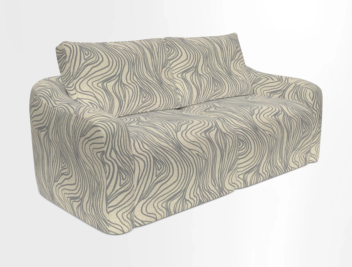 Muse 3 seater sofa in Harpers Bazaar Stripe Carnival