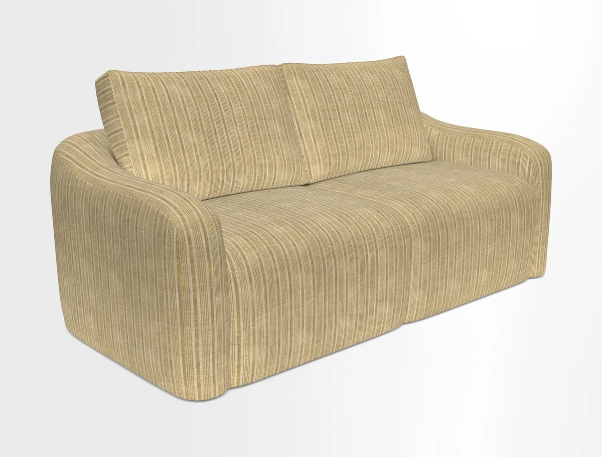 Muse 3 seater sofa in Harpers Bazaar Stripe Carnival