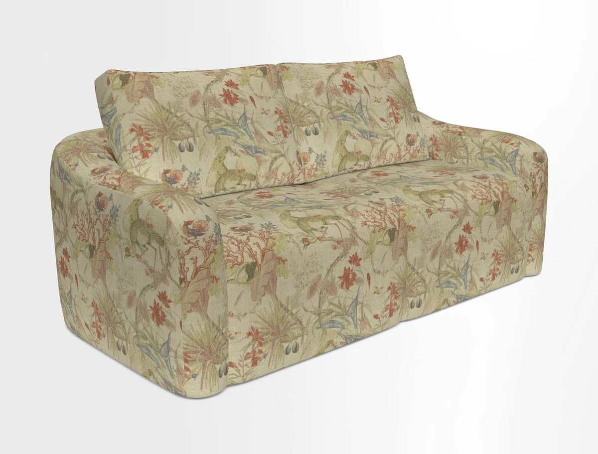 Muse 3 seater sofa in Harpers Bazaar Stripe Carnival
