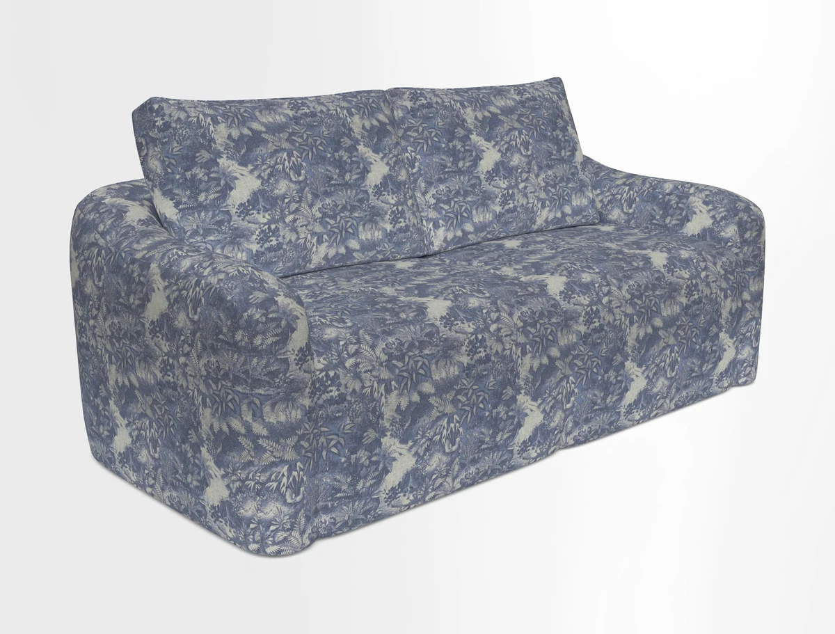 Muse 3 seater sofa in Harpers Bazaar Stripe Carnival