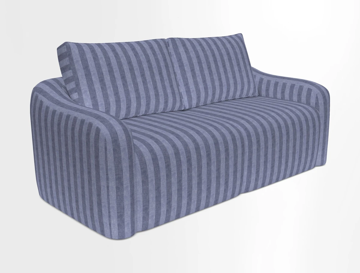 Muse 3 seater sofa in Harpers Bazaar Stripe Carnival