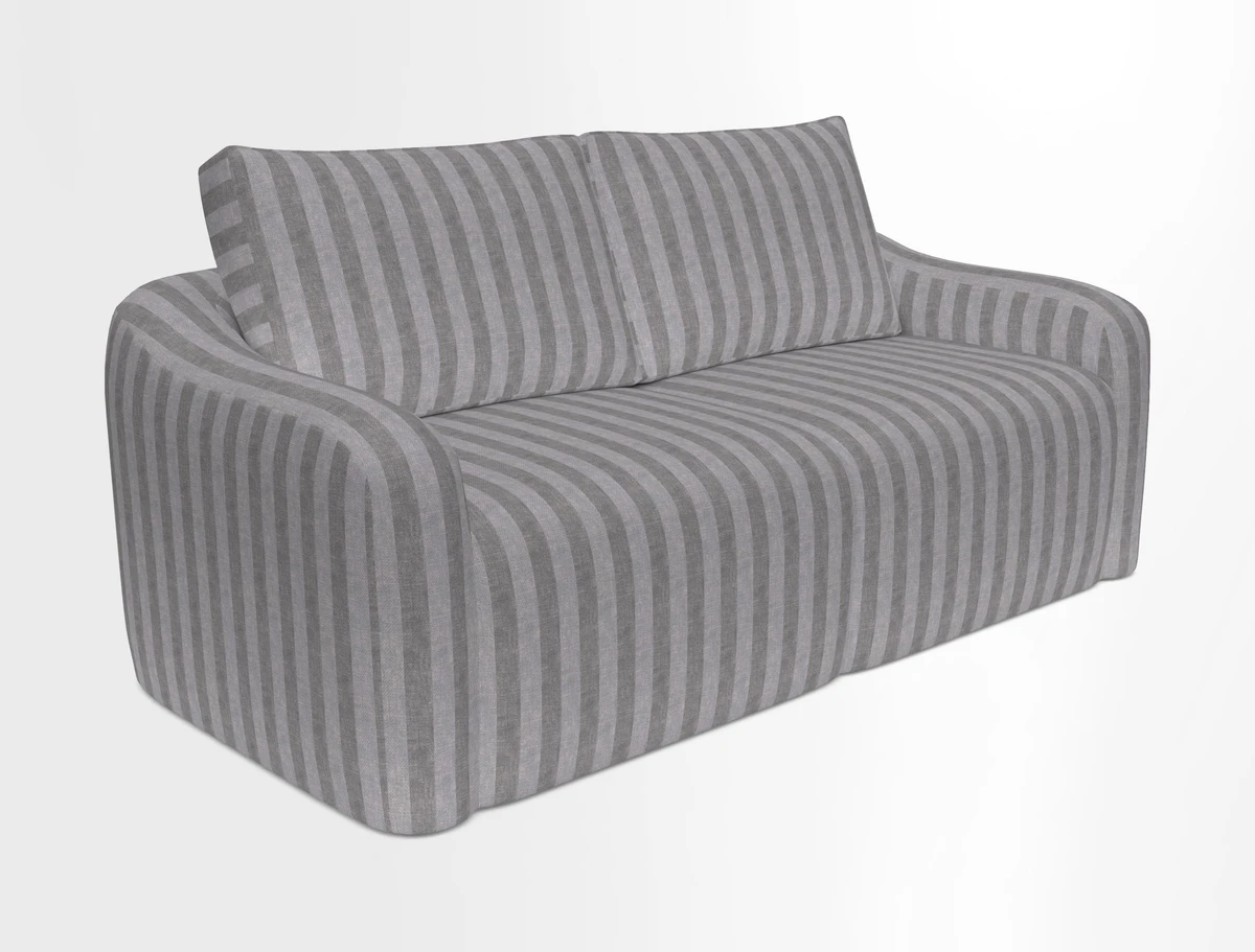 Muse 3 seater sofa in Harpers Bazaar Stripe Carnival