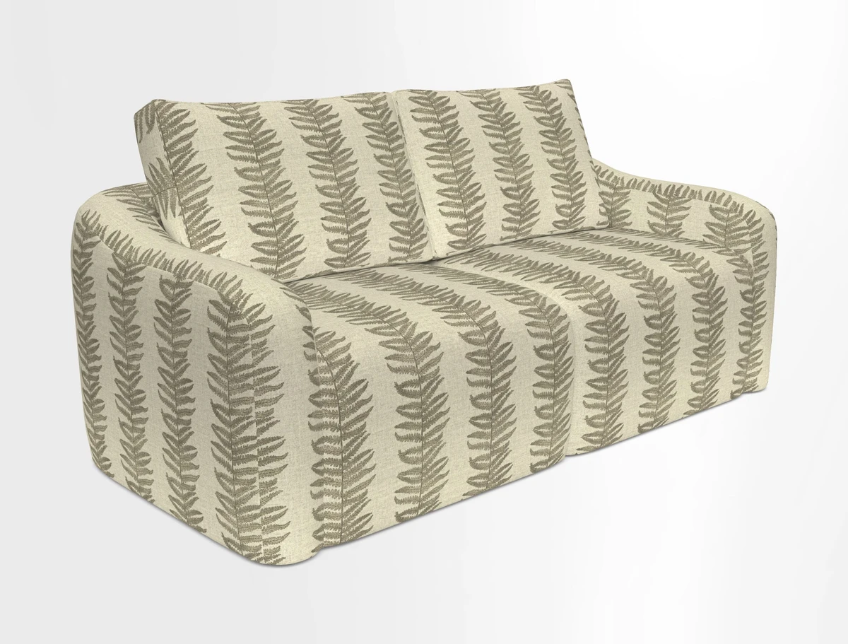 Muse 3 seater sofa in Harpers Bazaar Stripe Carnival