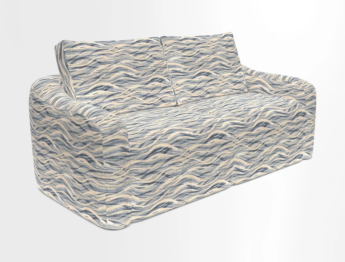 Muse 3 seater sofa in Harpers Bazaar Stripe Carnival