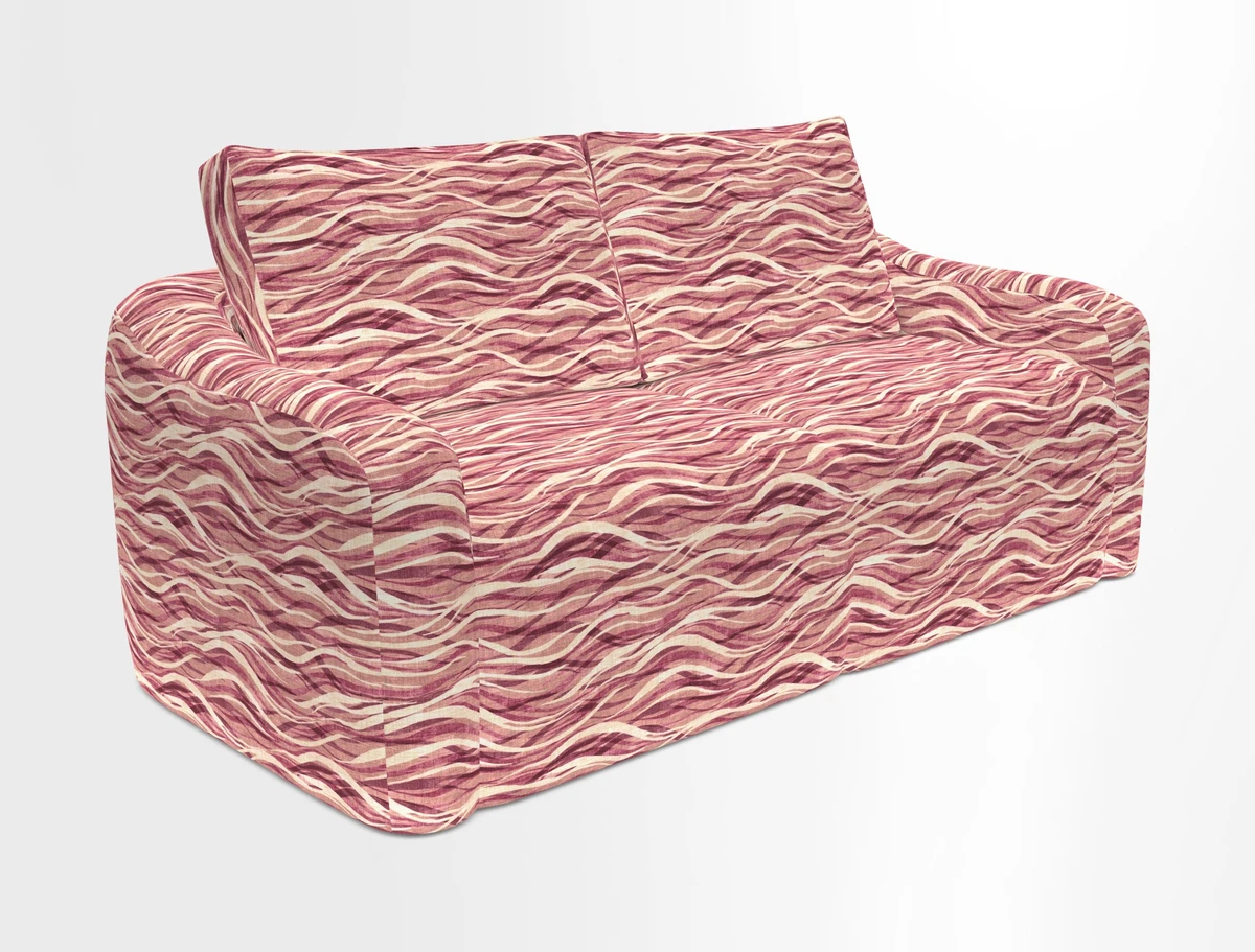 Muse 3 seater sofa in Harpers Bazaar Stripe Carnival