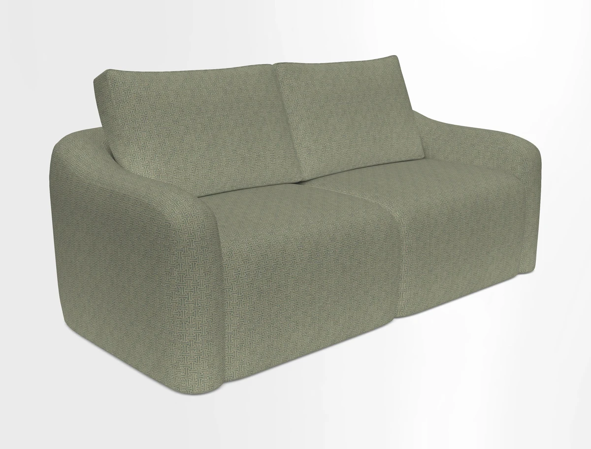 Muse 3 seater sofa in Harpers Bazaar Stripe Carnival