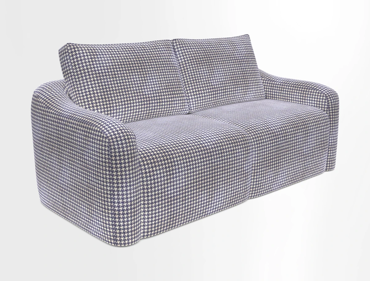 Muse 3 seater sofa in Harpers Bazaar Stripe Carnival