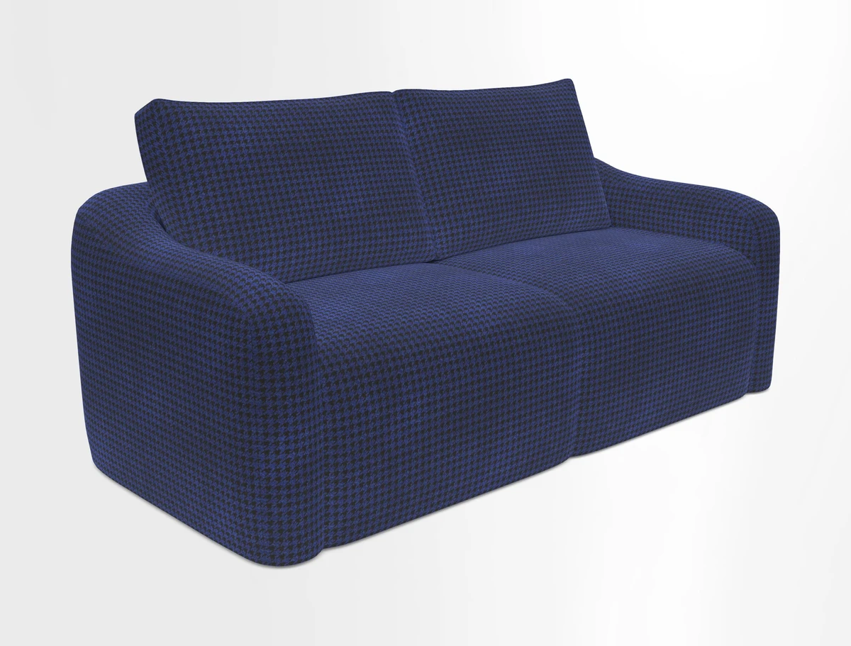 Muse 3 seater sofa in Harpers Bazaar Stripe Carnival