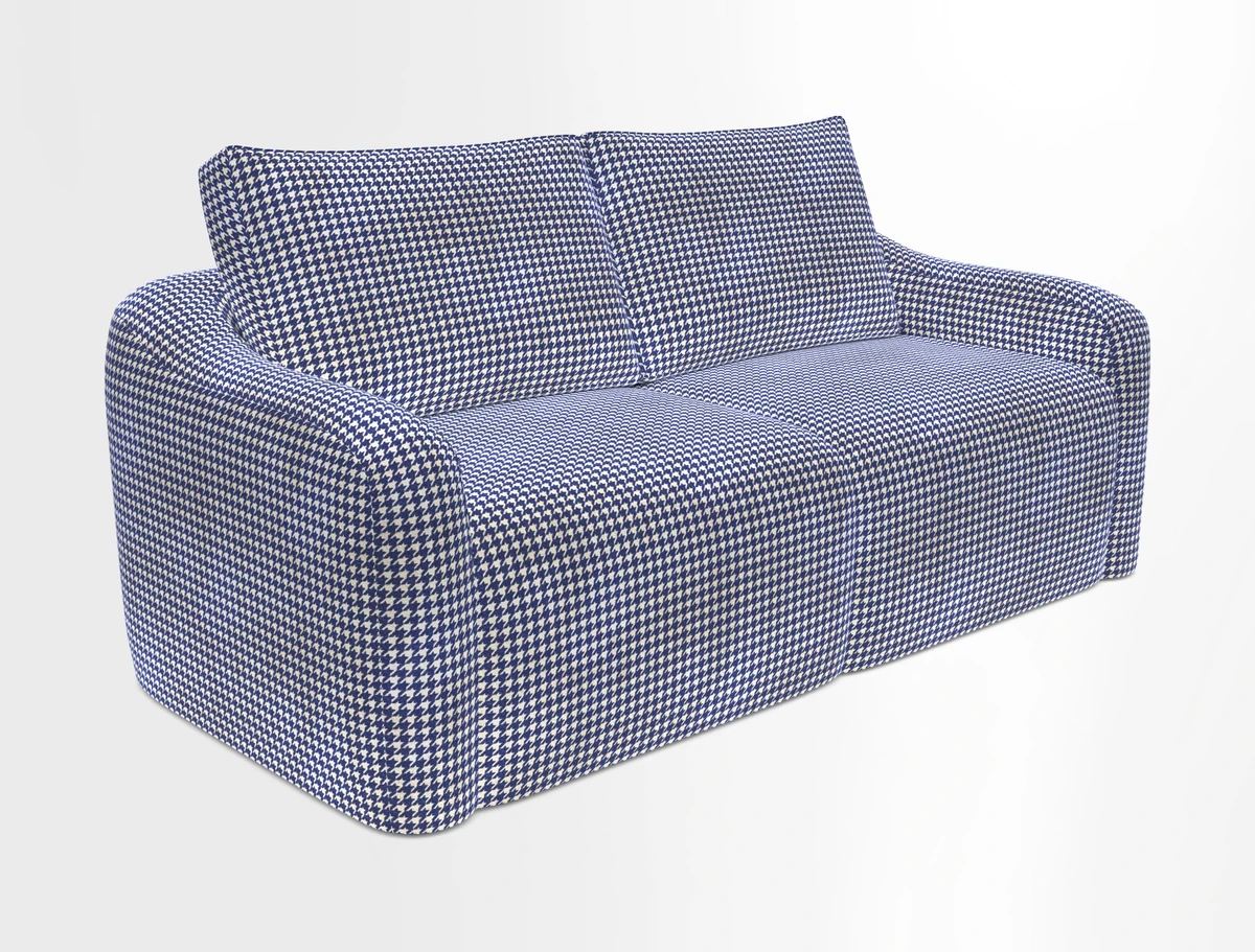 Muse 3 seater sofa in Harpers Bazaar Stripe Carnival