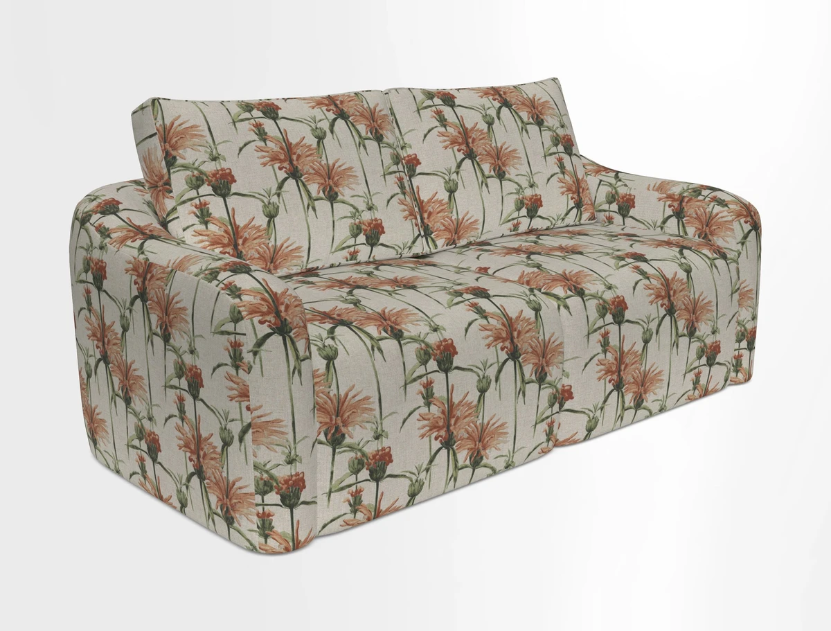 Muse 3 seater sofa in Harpers Bazaar Stripe Carnival
