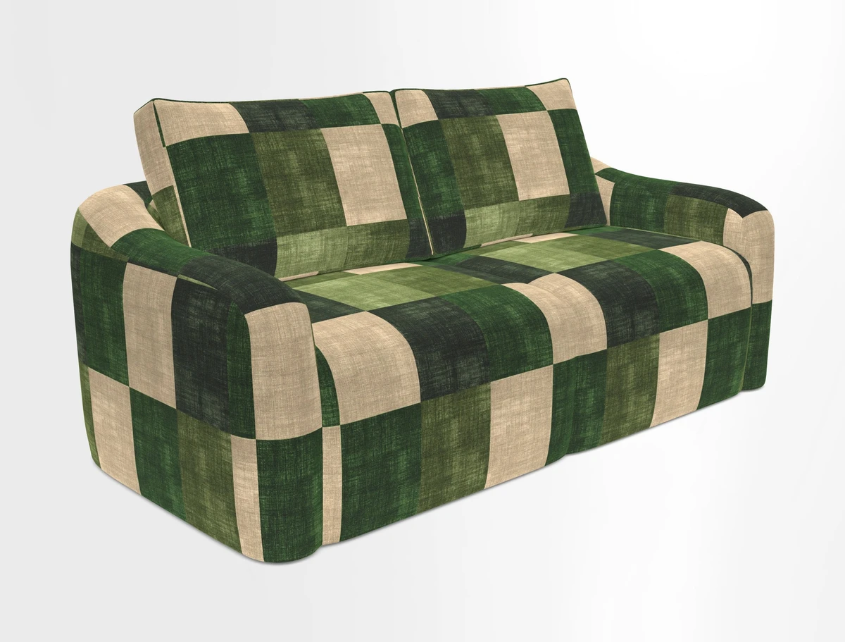 Muse 3 seater sofa in Harpers Bazaar Stripe Carnival