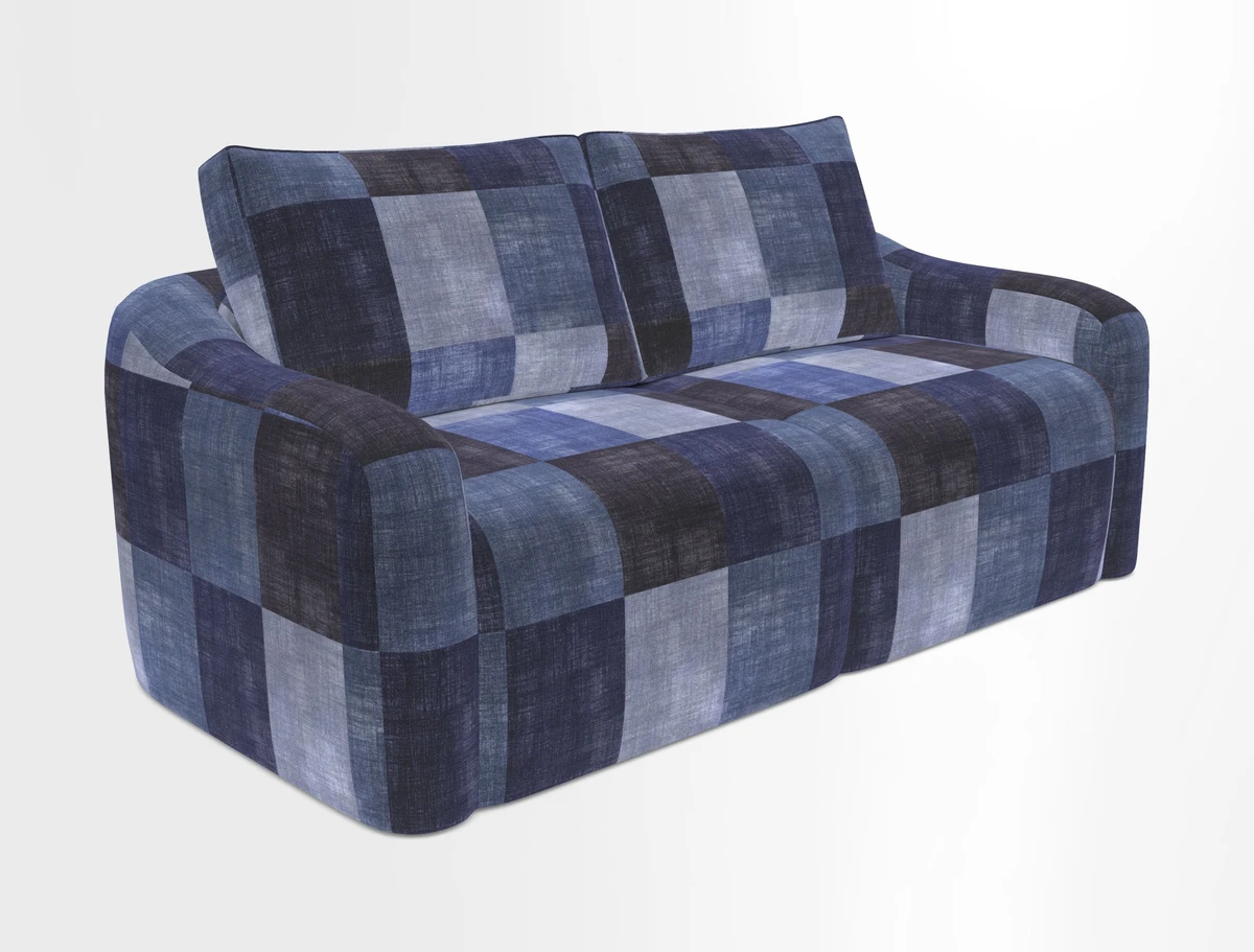 Muse 3 seater sofa in Harpers Bazaar Stripe Carnival