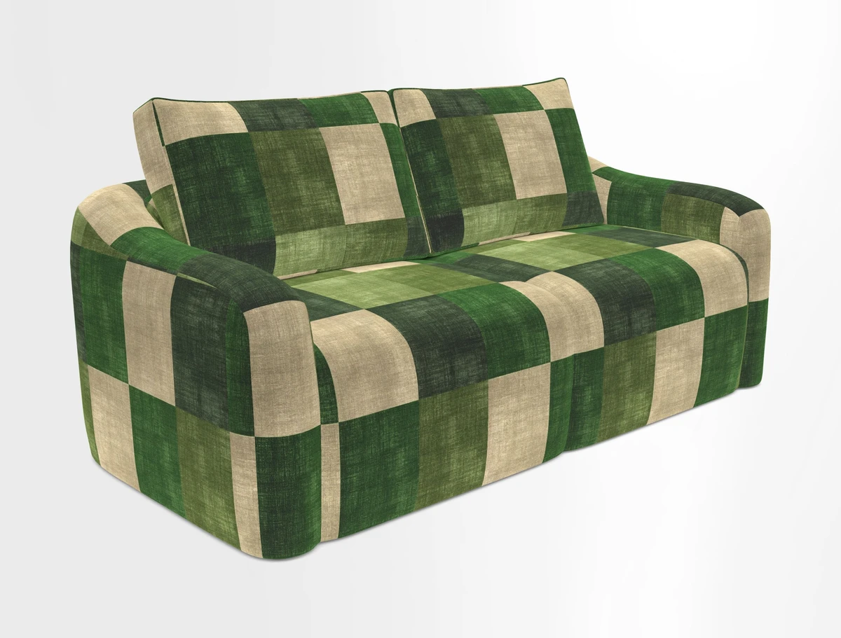 Muse 3 seater sofa in Harpers Bazaar Stripe Carnival