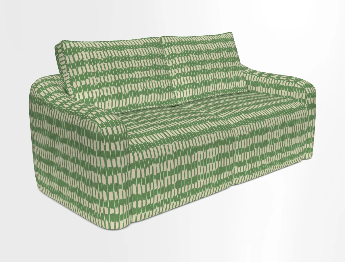 Muse 3 seater sofa in Harpers Bazaar Stripe Carnival