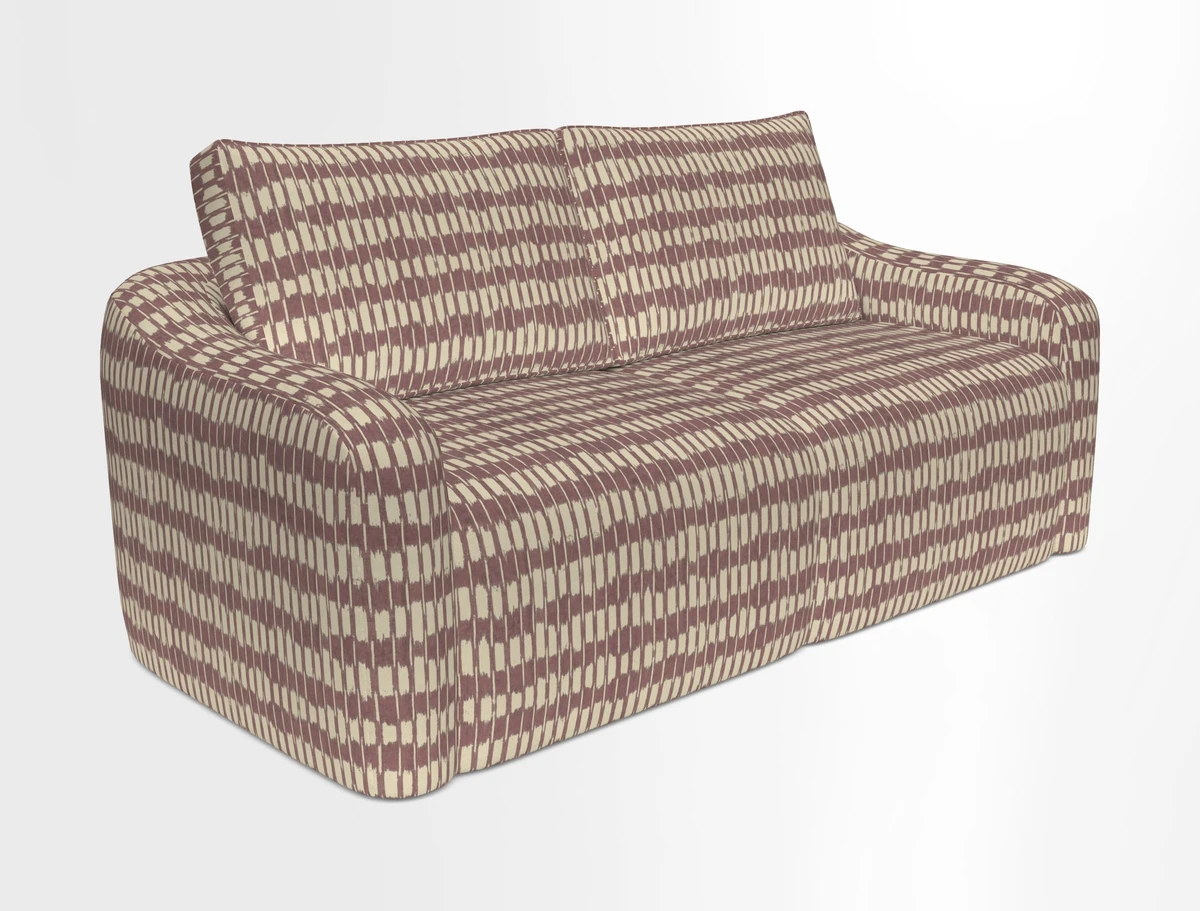 Muse 3 seater sofa in Harpers Bazaar Stripe Carnival