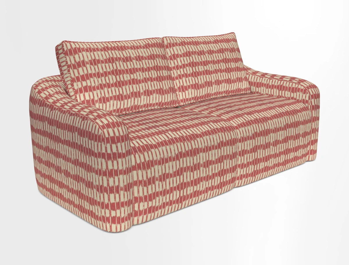 Muse 3 seater sofa in Harpers Bazaar Stripe Carnival