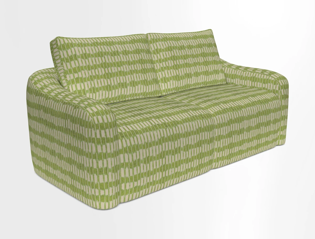 Muse 3 seater sofa in Harpers Bazaar Stripe Carnival