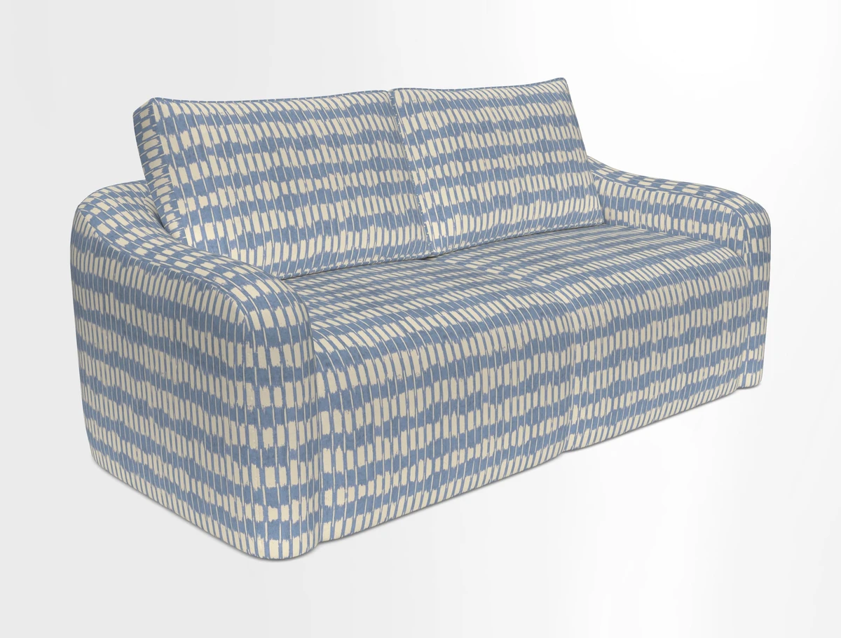 Muse 3 seater sofa in Harpers Bazaar Stripe Carnival