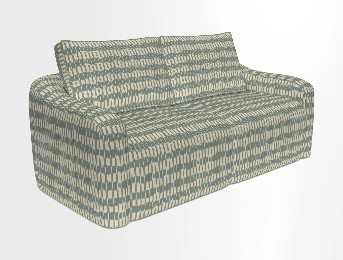 Muse 3 seater sofa in Harpers Bazaar Stripe Carnival