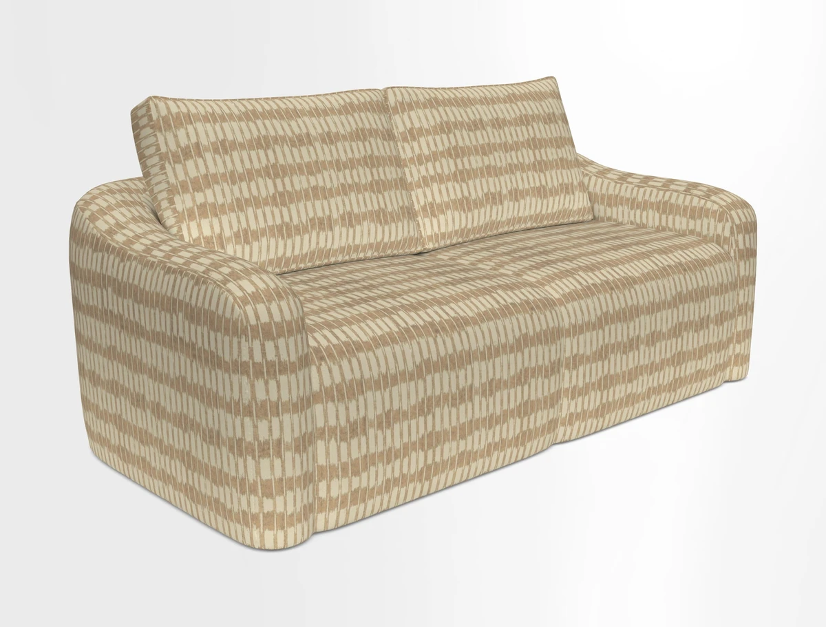 Muse 3 seater sofa in Harpers Bazaar Stripe Carnival