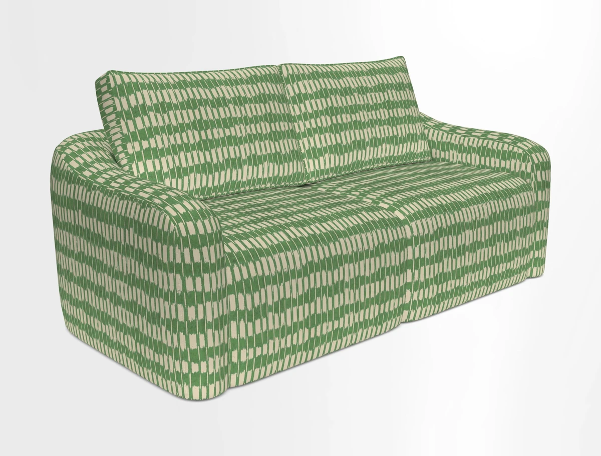 Muse 3 seater sofa in Harpers Bazaar Stripe Carnival