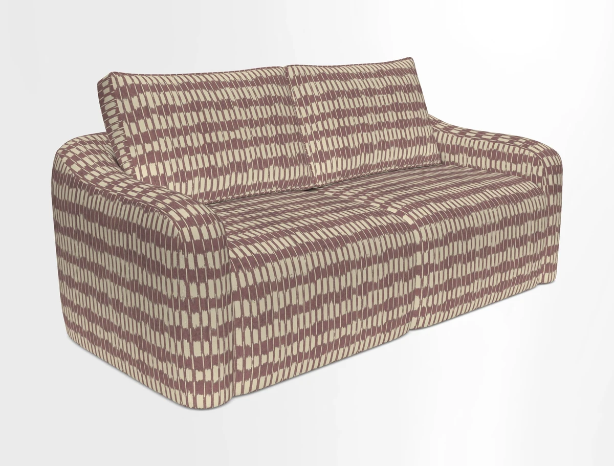 Muse 3 seater sofa in Harpers Bazaar Stripe Carnival