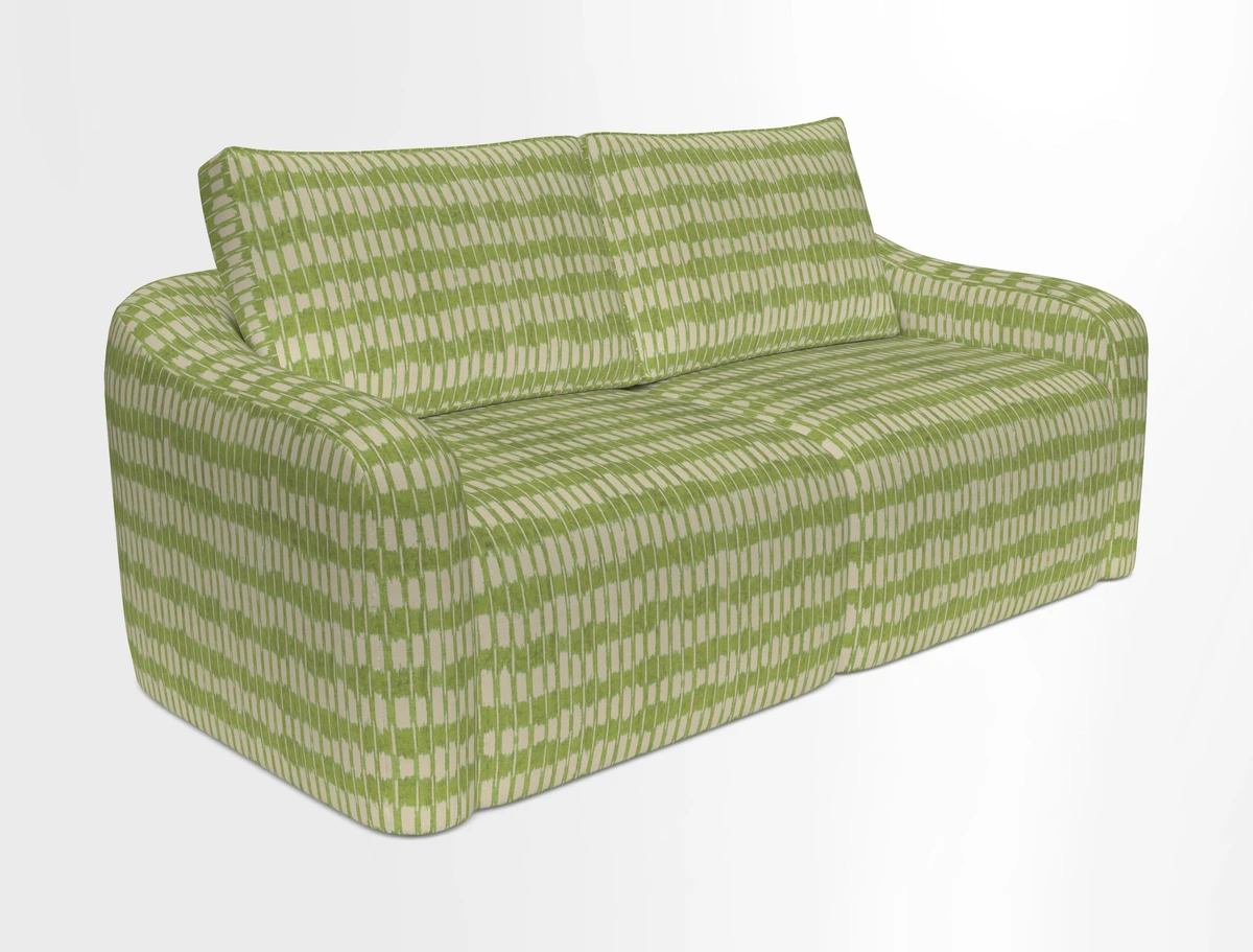 Muse 3 seater sofa in Harpers Bazaar Stripe Carnival