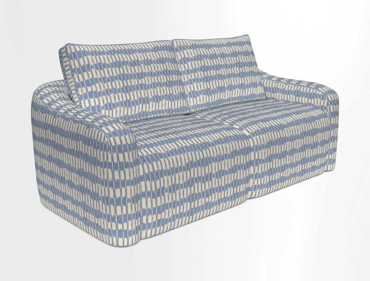 Muse 3 seater sofa in Harpers Bazaar Stripe Carnival