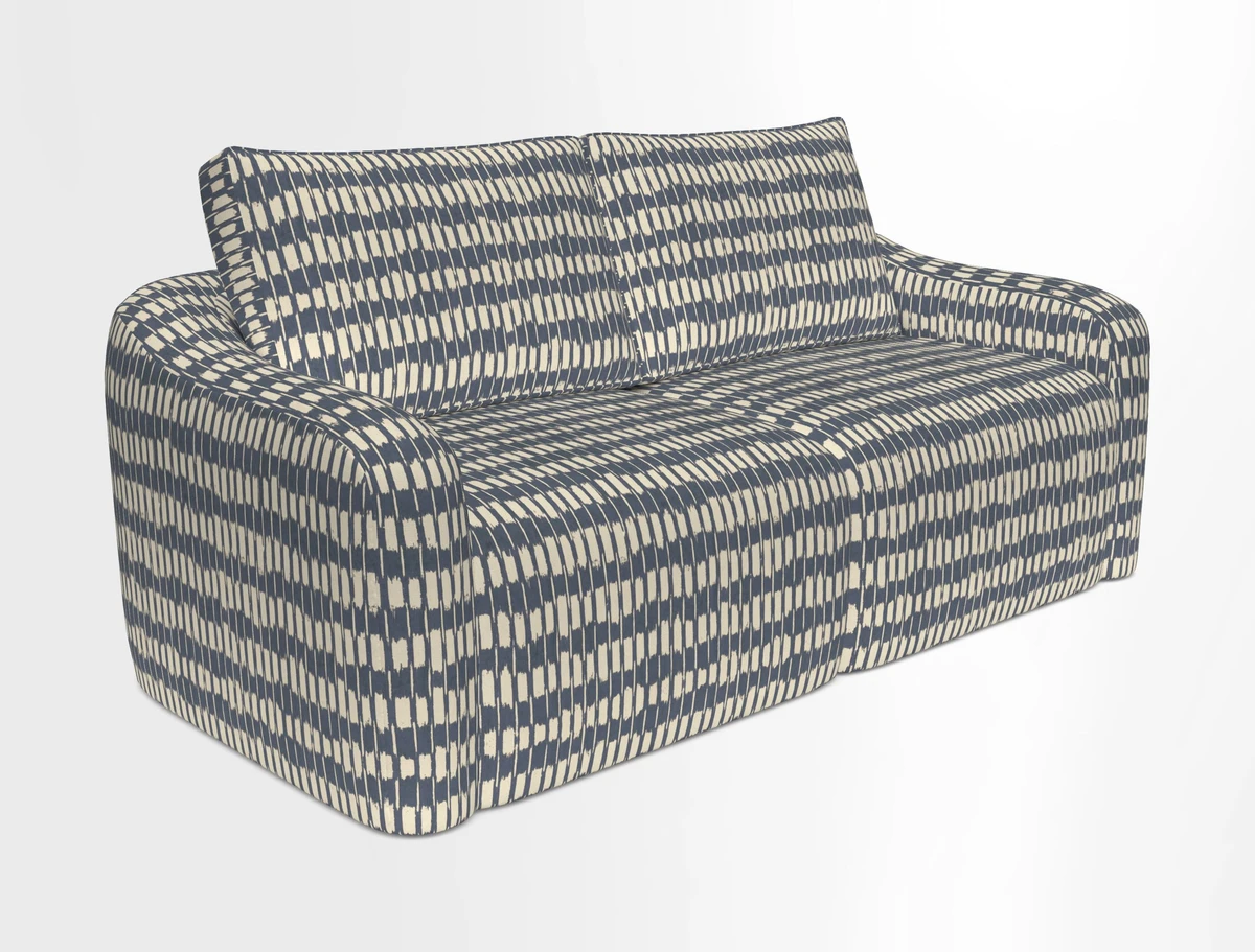 Muse 3 seater sofa in Harpers Bazaar Stripe Carnival