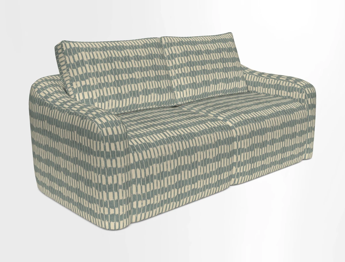 Muse 3 seater sofa in Harpers Bazaar Stripe Carnival