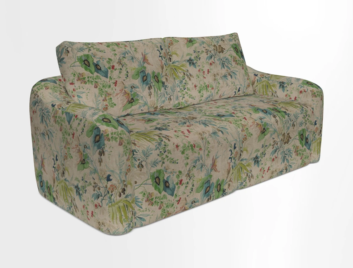 Muse 3 seater sofa in Harpers Bazaar Stripe Carnival