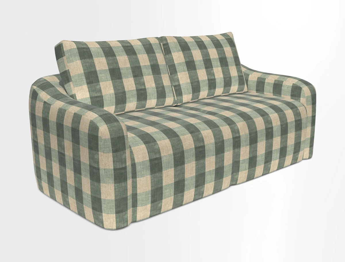 Muse 3 seater sofa in Harpers Bazaar Stripe Carnival