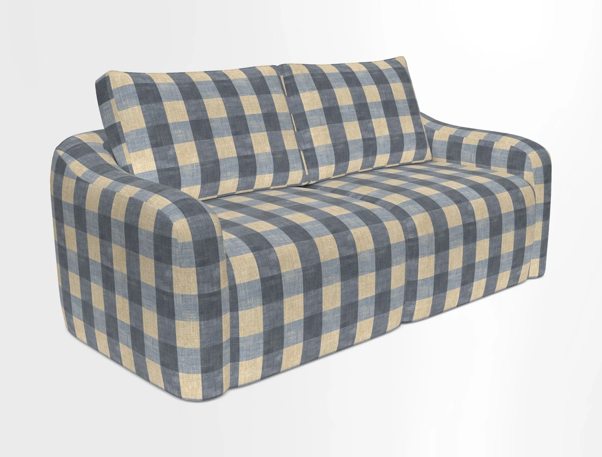 Muse 3 seater sofa in Harpers Bazaar Stripe Carnival