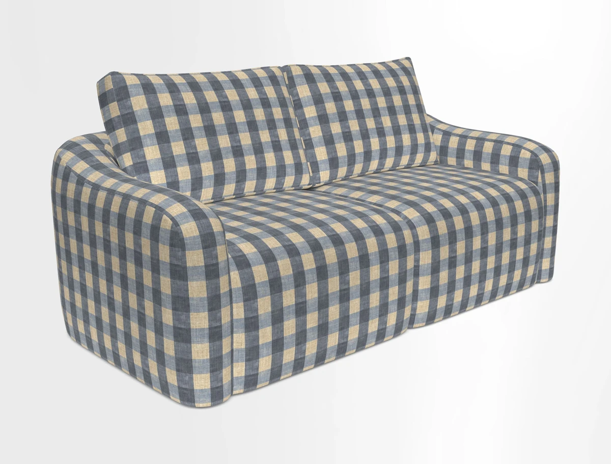Muse 3 seater sofa in Harpers Bazaar Stripe Carnival