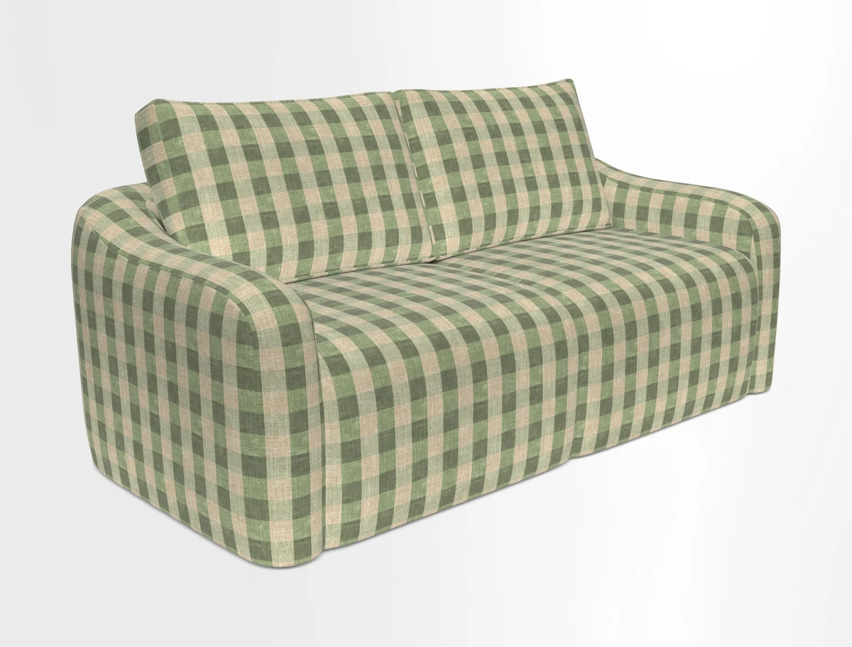 Muse 3 seater sofa in Harpers Bazaar Stripe Carnival