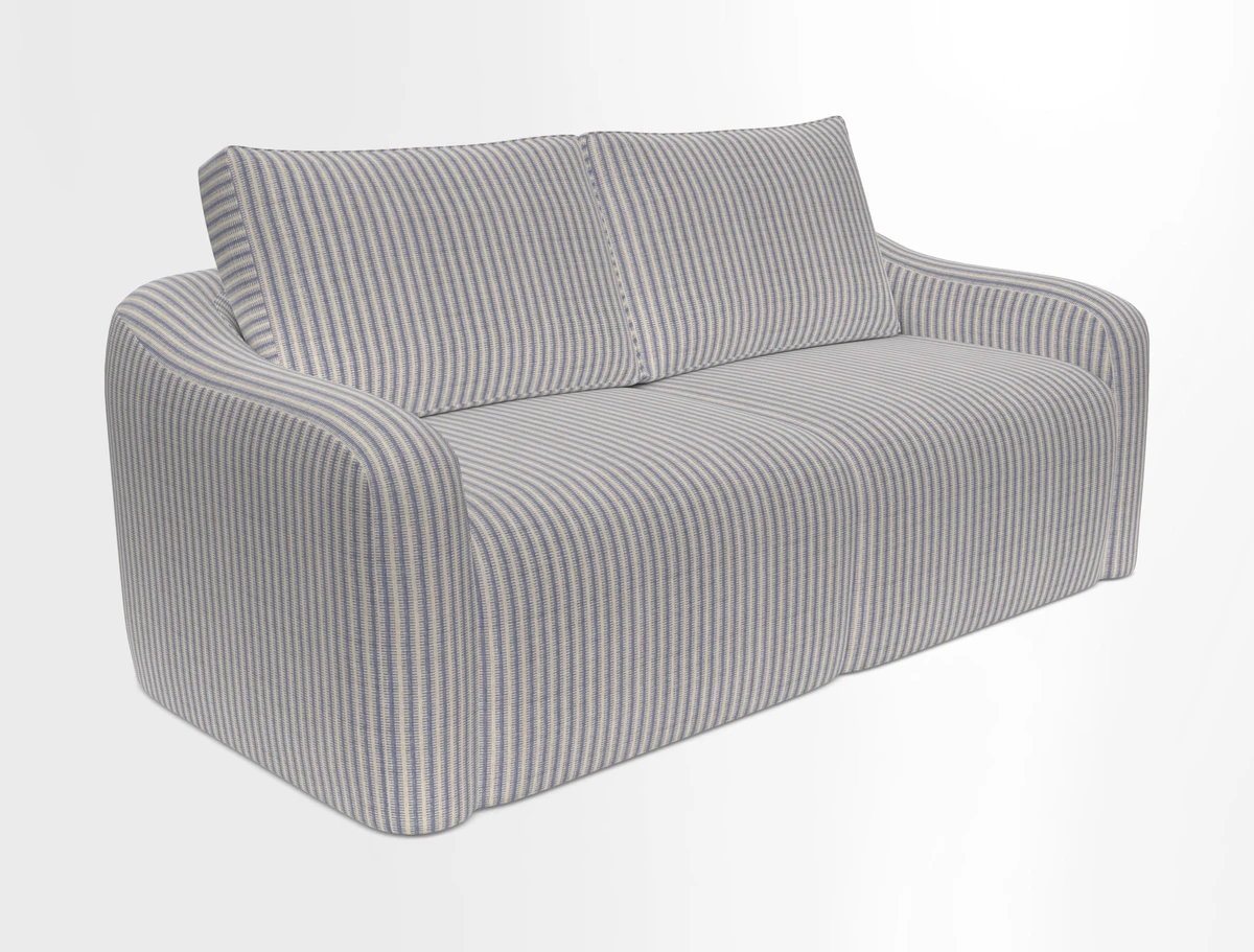 Muse 3 seater sofa in Harpers Bazaar Stripe Carnival