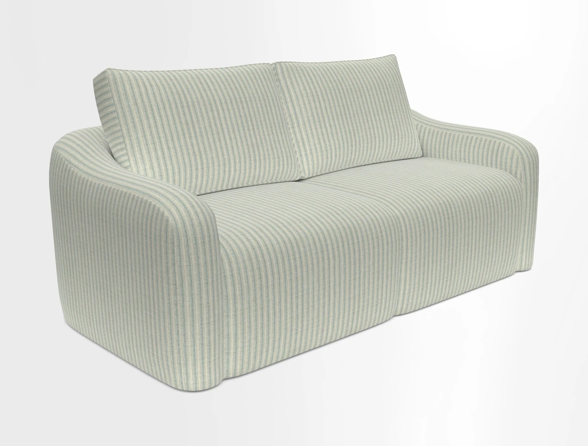 Muse 3 seater sofa in Harpers Bazaar Stripe Carnival