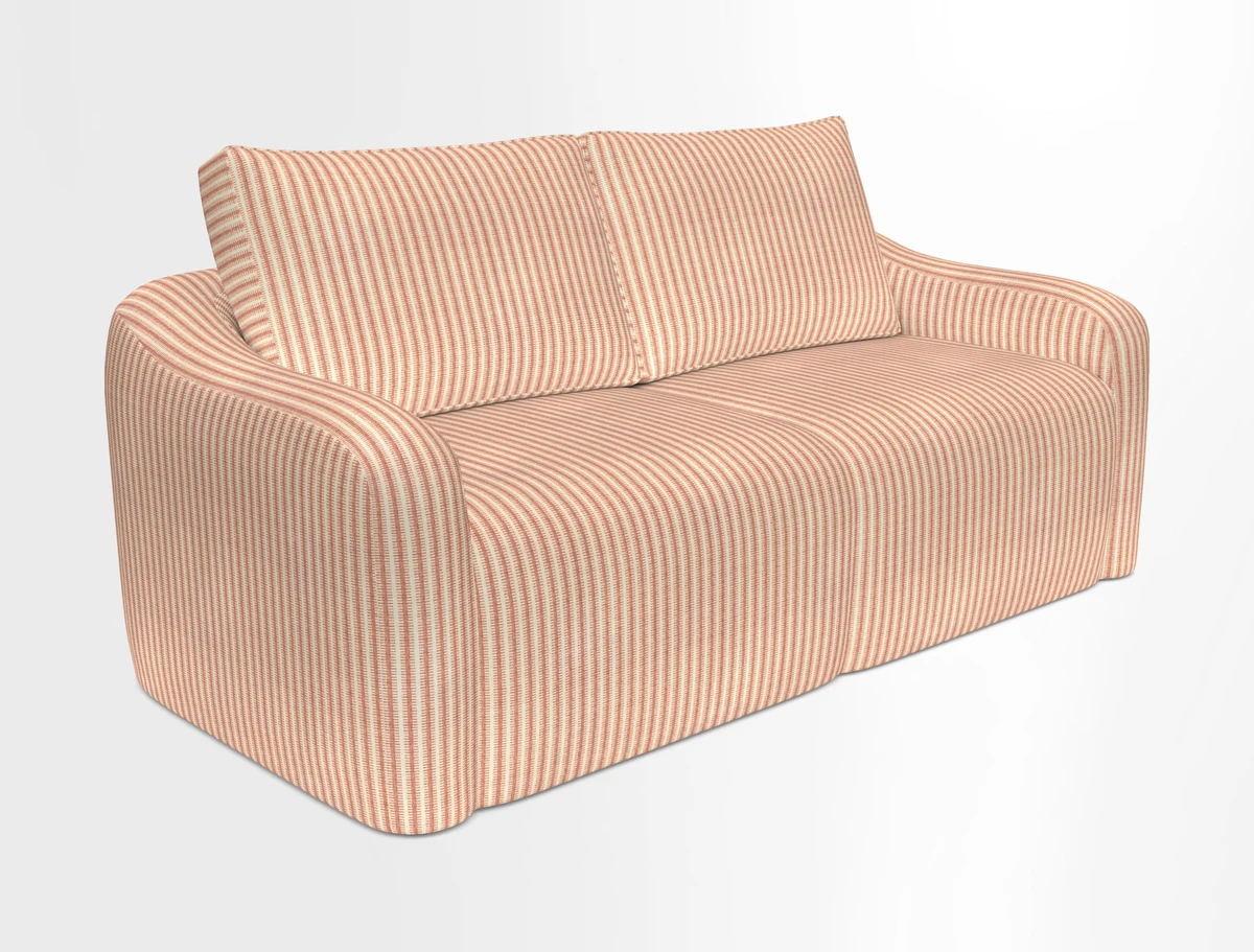 Muse 3 seater sofa in Harpers Bazaar Stripe Carnival