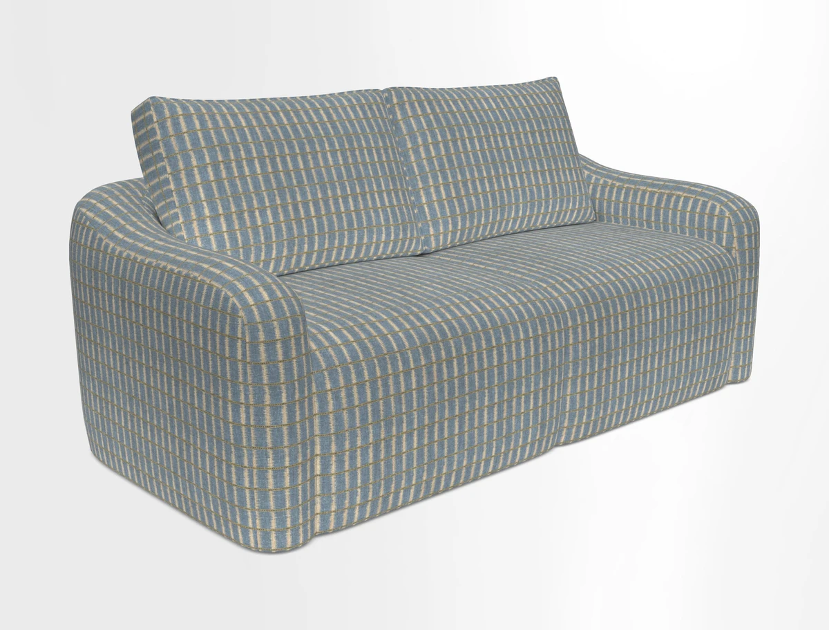 Muse 3 seater sofa in Harpers Bazaar Stripe Carnival