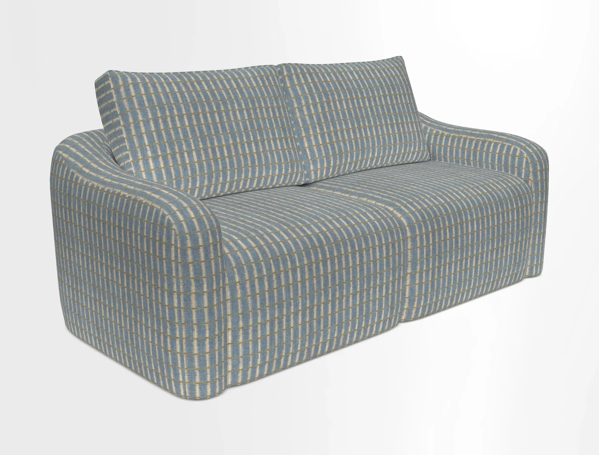 Muse 3 seater sofa in Harpers Bazaar Stripe Carnival