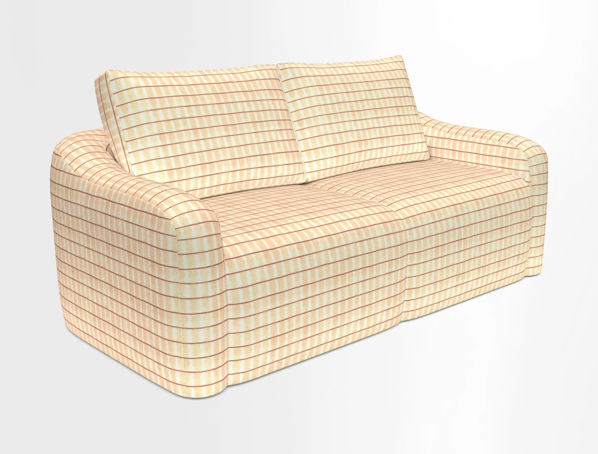 Muse 3 seater sofa in Harpers Bazaar Stripe Carnival