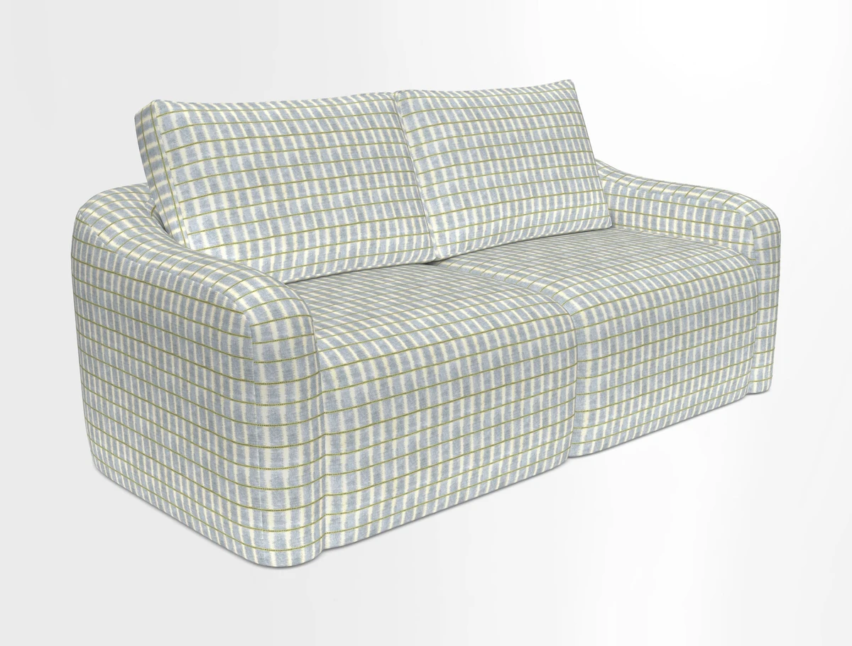 Muse 3 seater sofa in Harpers Bazaar Stripe Carnival