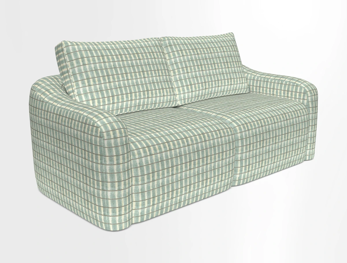 Muse 3 seater sofa in Harpers Bazaar Stripe Carnival