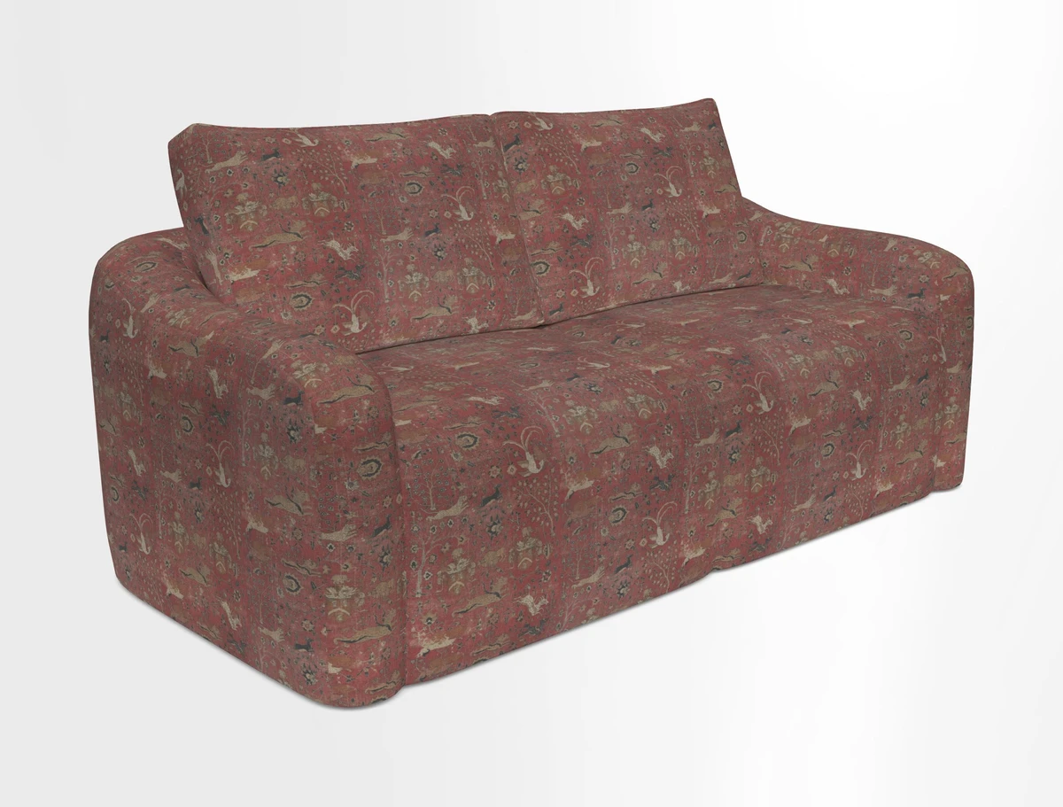 Muse 3 seater sofa in Harpers Bazaar Stripe Carnival