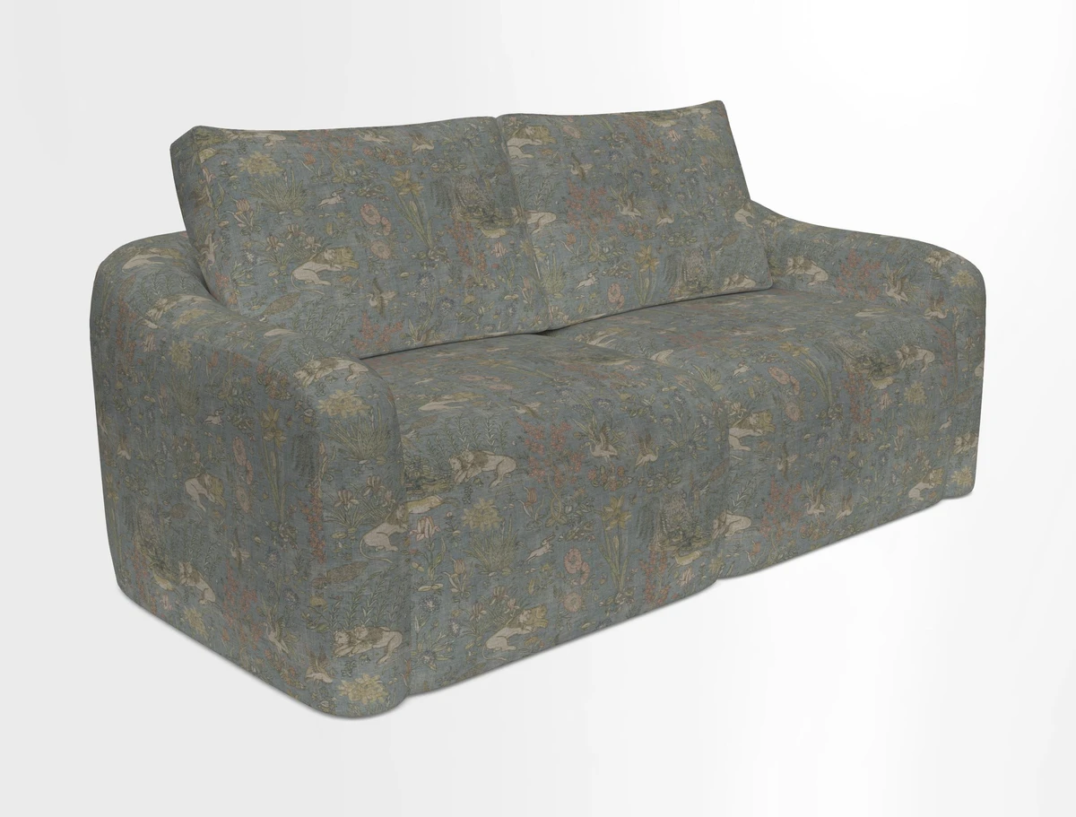 Muse 3 seater sofa in Harpers Bazaar Stripe Carnival