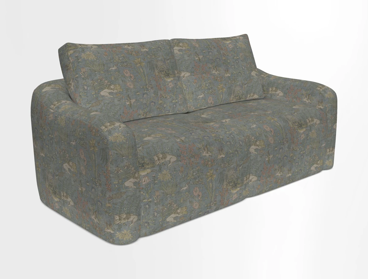 Muse 3 seater sofa in Harpers Bazaar Stripe Carnival