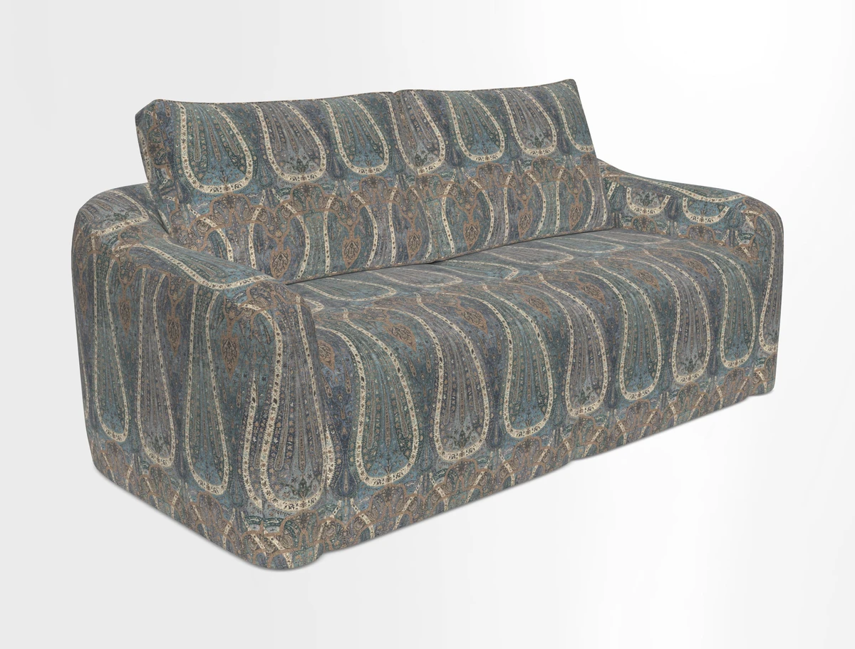 Muse 3 seater sofa in Harpers Bazaar Stripe Carnival