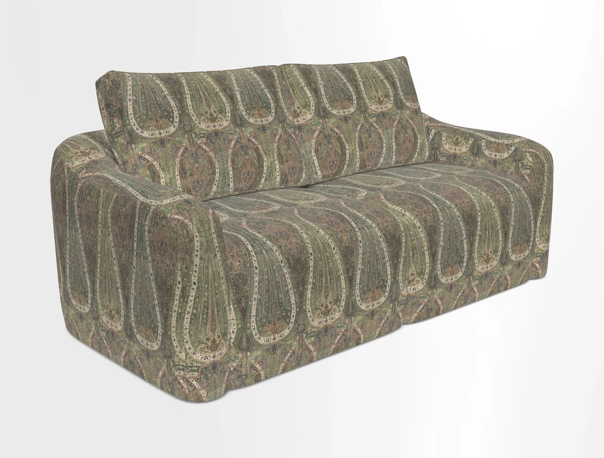 Muse 3 seater sofa in Harpers Bazaar Stripe Carnival
