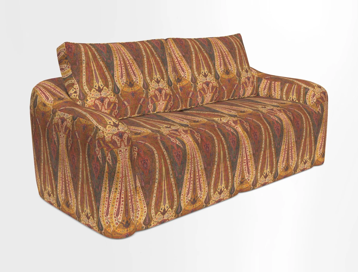 Muse 3 seater sofa in Harpers Bazaar Stripe Carnival
