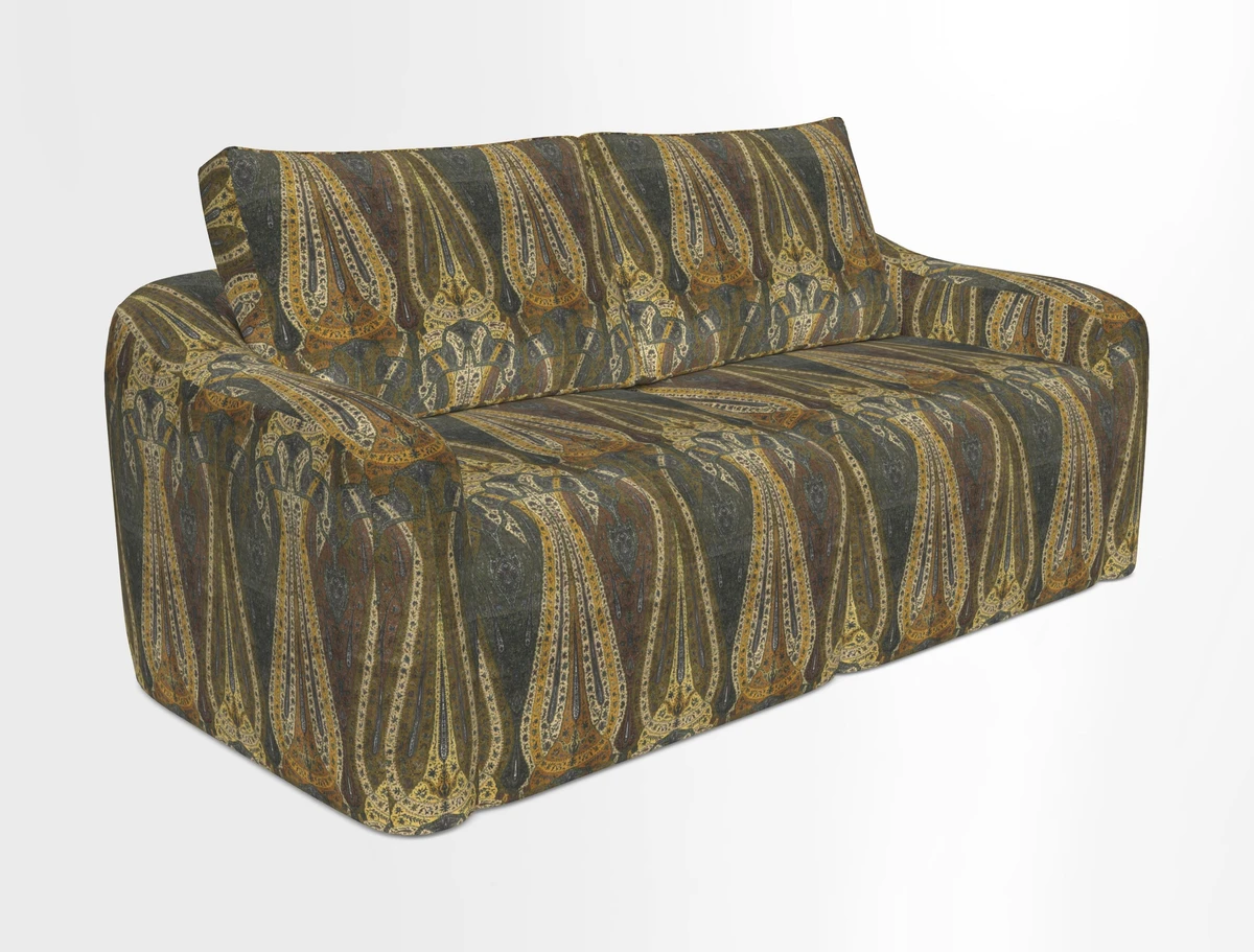 Muse 3 seater sofa in Harpers Bazaar Stripe Carnival
